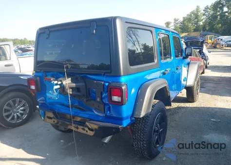 2024 Jeep Wrangler 4-Door Willys 4X4 from USA, damaged, VIN 1C4RJXDN9RW120392